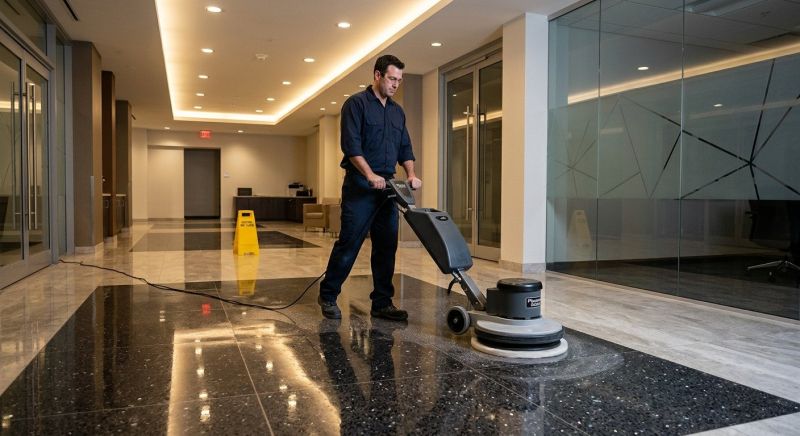 Commercial Floor Shining in Los Angeles County, CA