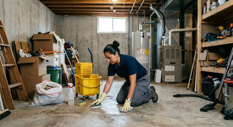 Basement Cleaning Service in Conroe, TX