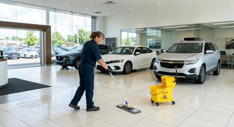 Car Dealership Cleaning in Denton, TX