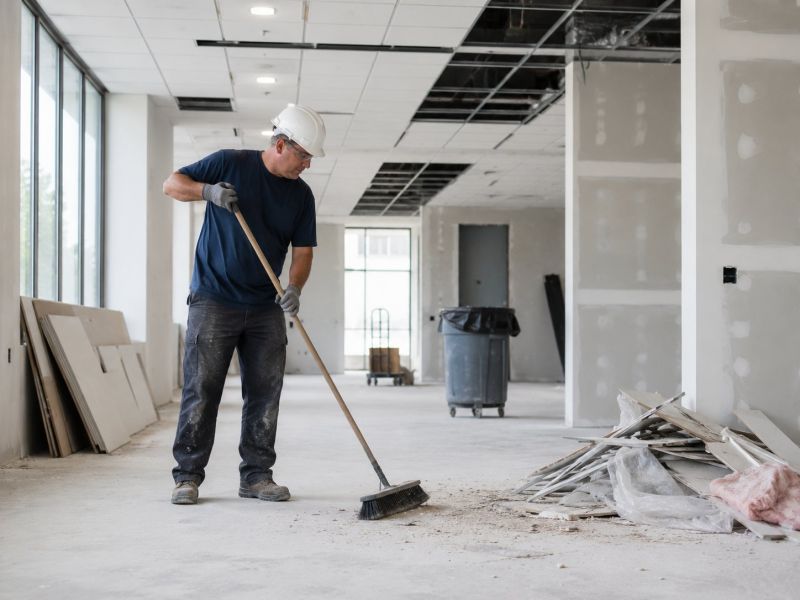 Construction Debris Cleanup in Los Angeles, CA