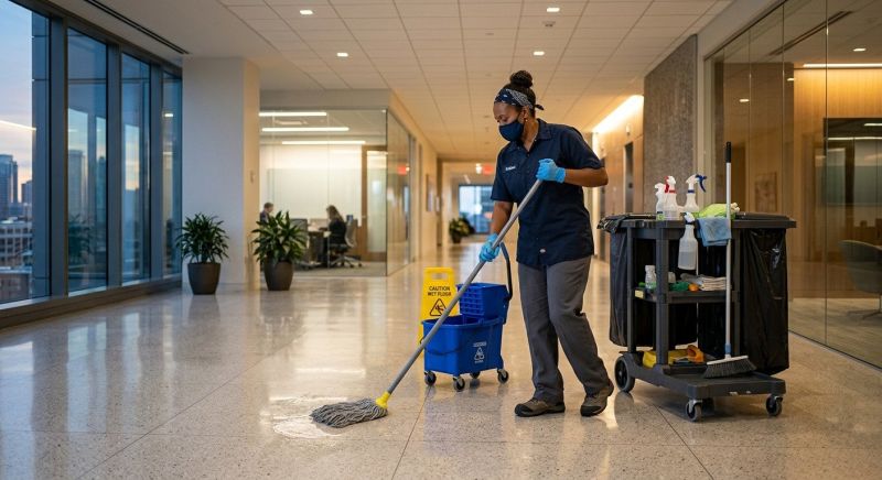 Janitorial Mopping Service in Shreveport, LA